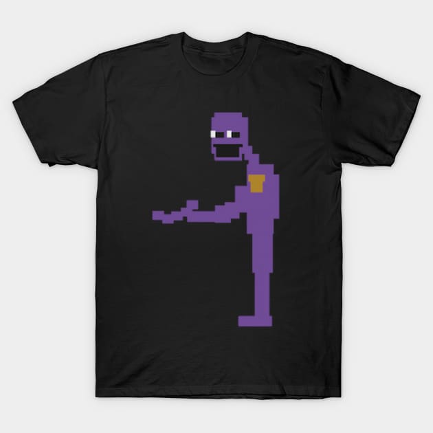 Purple Man: The Man Behind the Slaughter T-Shirt by artsylab